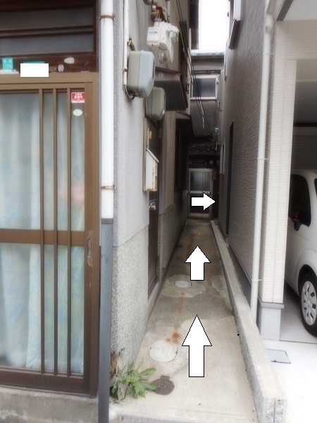 再建築不可の長屋買取＜大阪市港区港晴＞の写真
