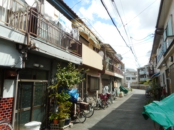 古家付土地（長屋）売却＜大阪市鶴見区横堤＞の写真
