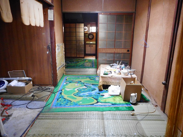 長期間放置していた平家建住宅売却＜大阪市生野区巽西＞の写真