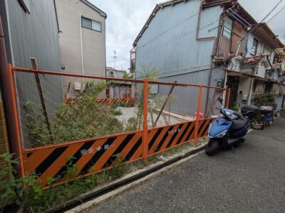 【狭小地で更地の土地買取】