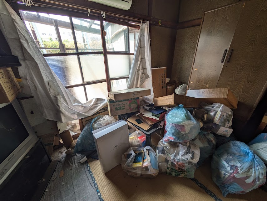 長年空き家の平家建長屋を即金買取＜吹田市南吹田＞の写真