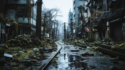 ■ 解体できない立地の長屋の将来を考える  （狭小路地・接道なし・連棟構造が残り続ける街の未来）